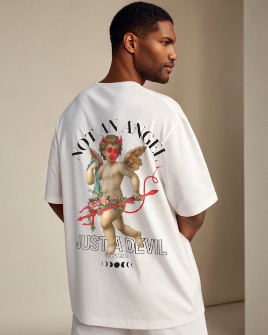 NOT AN ANGEL  | OVERSIZED T-SHIRT | UNISEX